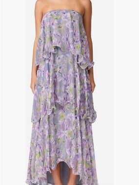 Elliatt | Dresses | Elliatt Aurora Straplessparty Mini Dress In Purple  Cocktail Size S Nwt52 | Poshmark